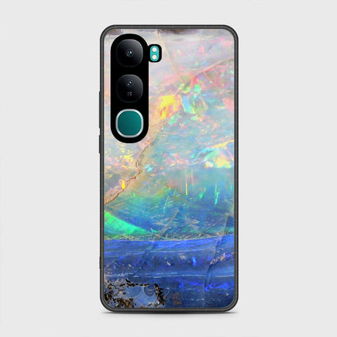 Vivo V40 Lite (IDN) - Colorful Marble Series - HQ Premium Shine Durable Shatterproof Case