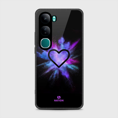 Vivo V40 Lite (IDN) - Onation Heart Series - HQ Premium Shine Durable Shatterproof Case