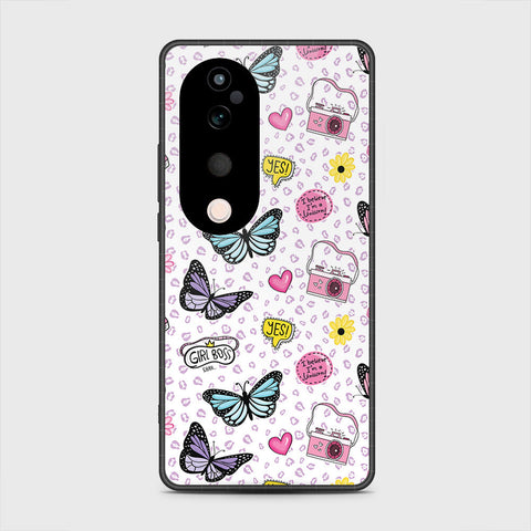 Vivo V40 Pro - Vanilla Dream Series - HQ Premium Shine Durable Shatterproof Case
