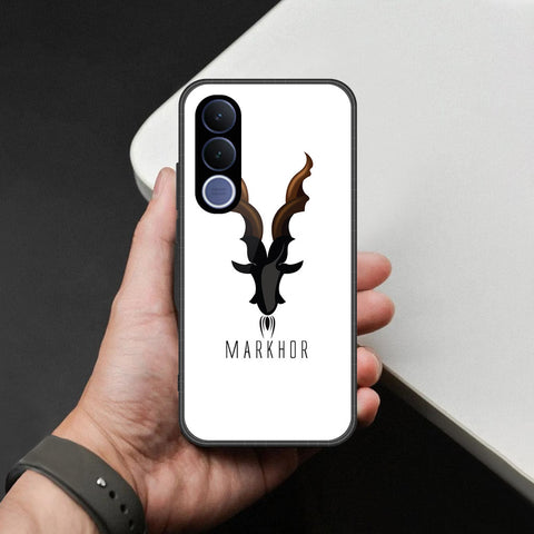 vivo V70 FE Cover - Markhor Series - HQ Ultra Shine Premium Infinity Glass Soft Silicon Borders Case