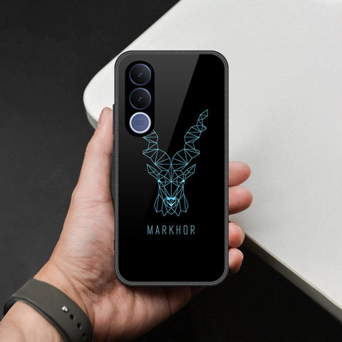 vivo V70 FE Cover - Markhor Series - HQ Ultra Shine Premium Infinity Glass Soft Silicon Borders Case