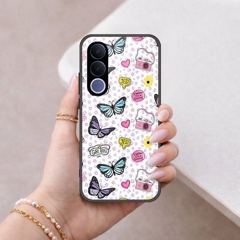 vivo V70 FE Cover - Vanilla Dream Series - HQ Premium Shine Durable Shatterproof Case