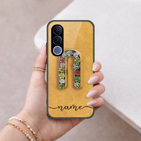 vivo V70 FE Cover - Personalized Alphabet Series - HQ Premium Shine Durable Shatterproof Case