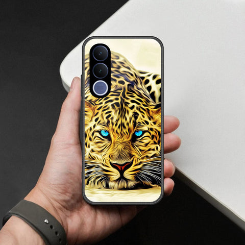 vivo V70 FE Cover - Brave Series - HQ Ultra Shine Premium Infinity Glass Soft Silicon Borders Case