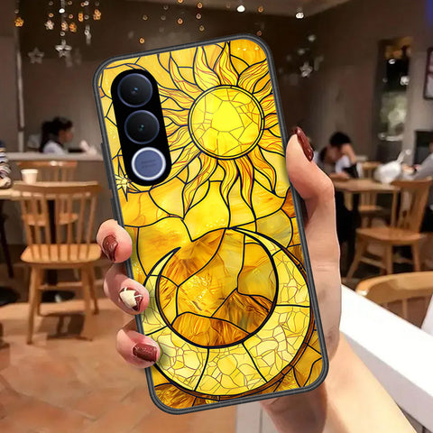 vivo V70 FE Cover - Celestial Starry Universe Series - HQ Ultra Shine Premium Infinity Glass Soft Silicon Borders Case