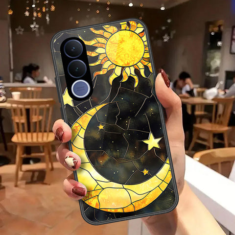 vivo V70 FE Cover - Celestial Starry Universe Series - HQ Ultra Shine Premium Infinity Glass Soft Silicon Borders Case