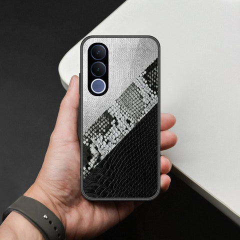 vivo V70 FE Cover - Printed Skins Series - HQ Ultra Shine Premium Infinity Glass Soft Silicon Borders Case