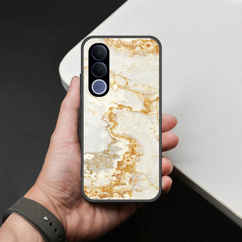 vivo V70 FE Cover - Mystic Marble Series - HQ Ultra Shine Premium Infinity Glass Soft Silicon Borders Case
