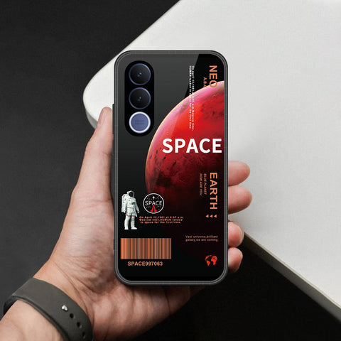 vivo V70 FE Cover - Limitless Series - HQ Ultra Shine Premium Infinity Glass Soft Silicon Borders Case