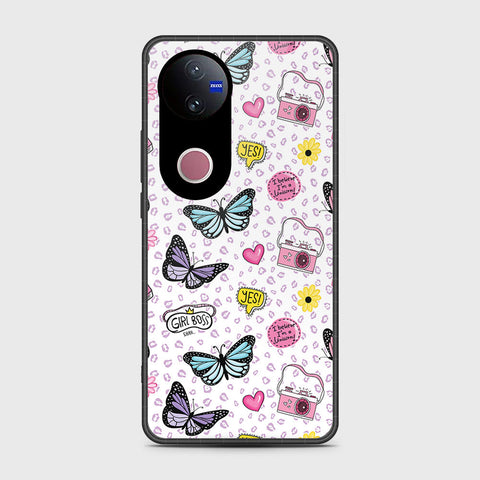 Vivo V50 - Vanilla Dream Series - HQ Premium Shine Durable Shatterproof Case