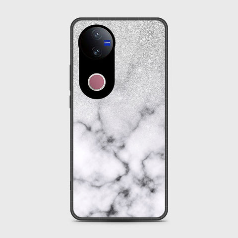 Vivo V50 - White Marble Series - HQ Premium Shine Durable Shatterproof Case