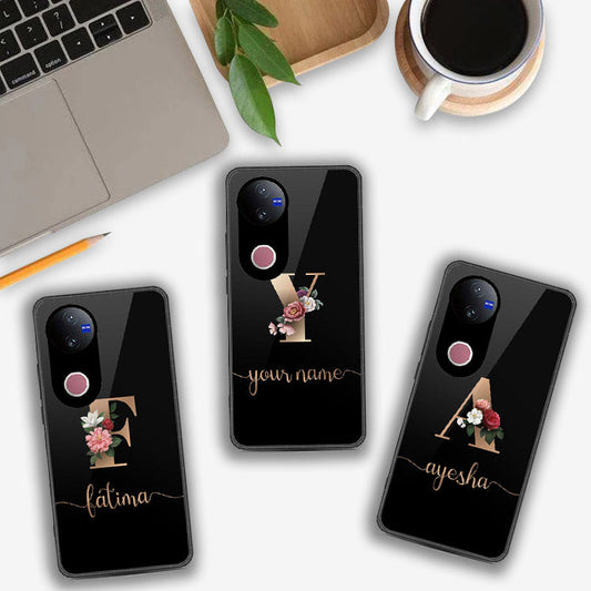 Vivo V50 - Personalized Alphabet Series - HQ Premium Shine Durable Shatterproof Case