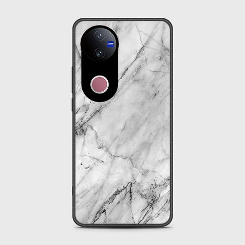 Vivo V50 - White Marble Series - HQ Premium Shine Durable Shatterproof Case