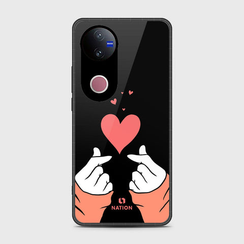 Vivo V50 - Onation Heart Series - HQ Premium Shine Durable Shatterproof Case