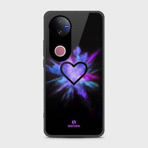 Vivo V50 - Onation Heart Series - HQ Premium Shine Durable Shatterproof Case