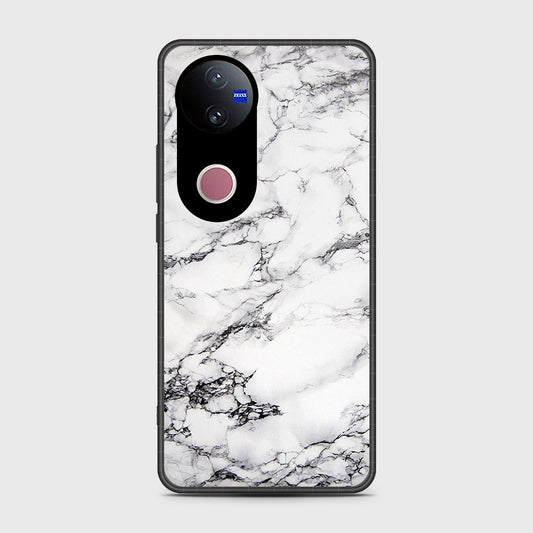 Vivo V50 - White Marble Series - HQ Premium Shine Durable Shatterproof Case