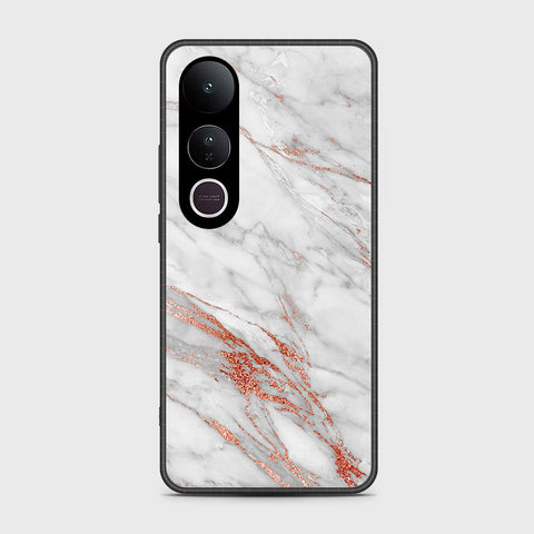 Vivo V50 Lite - White Marble Series - HQ Premium Shine Durable Shatterproof Case