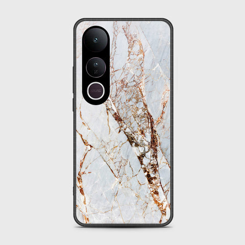 Vivo V50 Lite - White Marble Series - HQ Premium Shine Durable Shatterproof Case