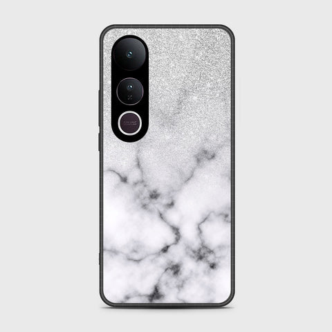 Vivo V50 Lite - White Marble Series - HQ Premium Shine Durable Shatterproof Case