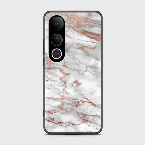 Vivo V50 Lite - White Marble Series 2 - HQ Premium Shine Durable Shatterproof Case