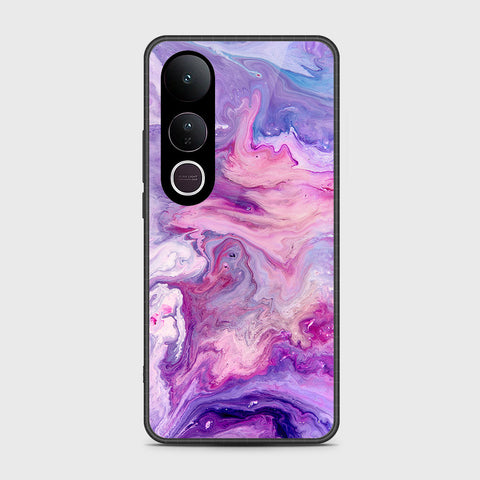 Vivo V50 Lite - Colorful Marble Series - HQ Premium Shine Durable Shatterproof Case