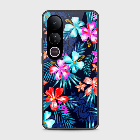 Vivo V50 Lite - Floral Series - HQ Premium Shine Durable Shatterproof Case
