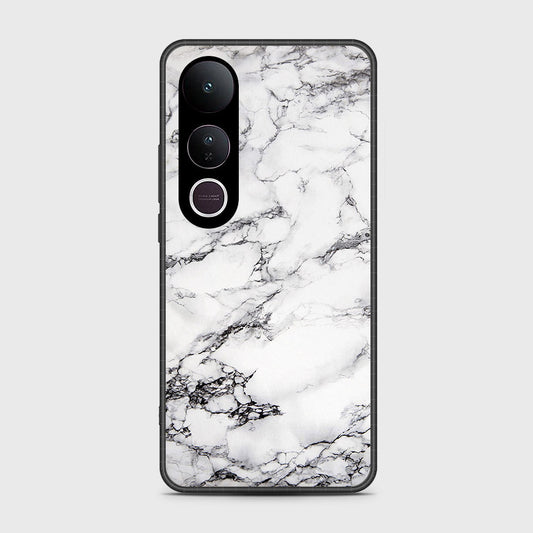 Vivo V50 Lite - White Marble Series - HQ Premium Shine Durable Shatterproof Case