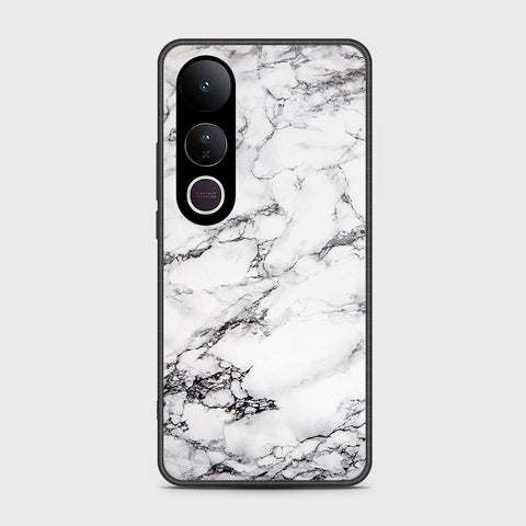 Vivo V50 Lite - White Marble Series - HQ Premium Shine Durable Shatterproof Case