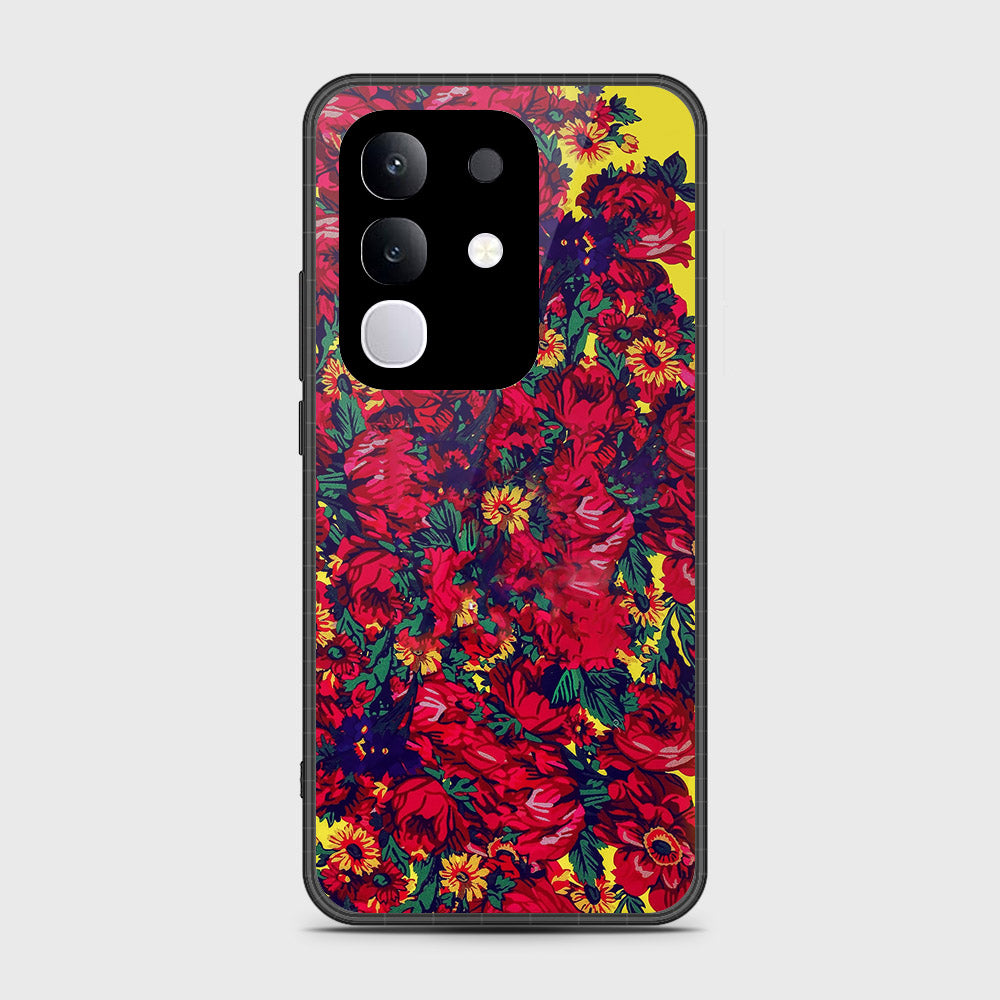 Vivo Y29 4G - Floral Series - HQ Premium Shine Durable Shatterproof Case