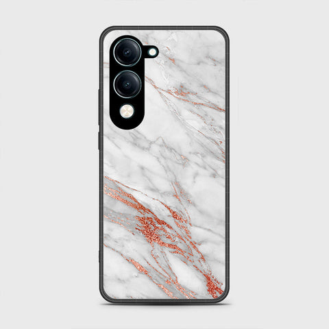 Vivo Y29s - White Marble Series - HQ Premium Shine Durable Shatterproof Case