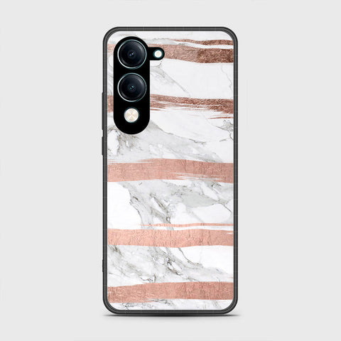 Vivo Y29s - White Marble Series - HQ Premium Shine Durable Shatterproof Case