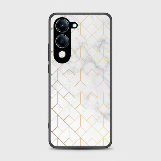 Vivo Y29s - White Marble Series 2 - HQ Premium Shine Durable Shatterproof Case