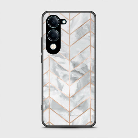Vivo Y29s - White Marble Series 2 - HQ Premium Shine Durable Shatterproof Case