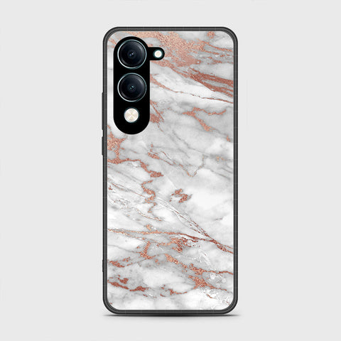 Vivo Y29s - White Marble Series 2 - HQ Premium Shine Durable Shatterproof Case