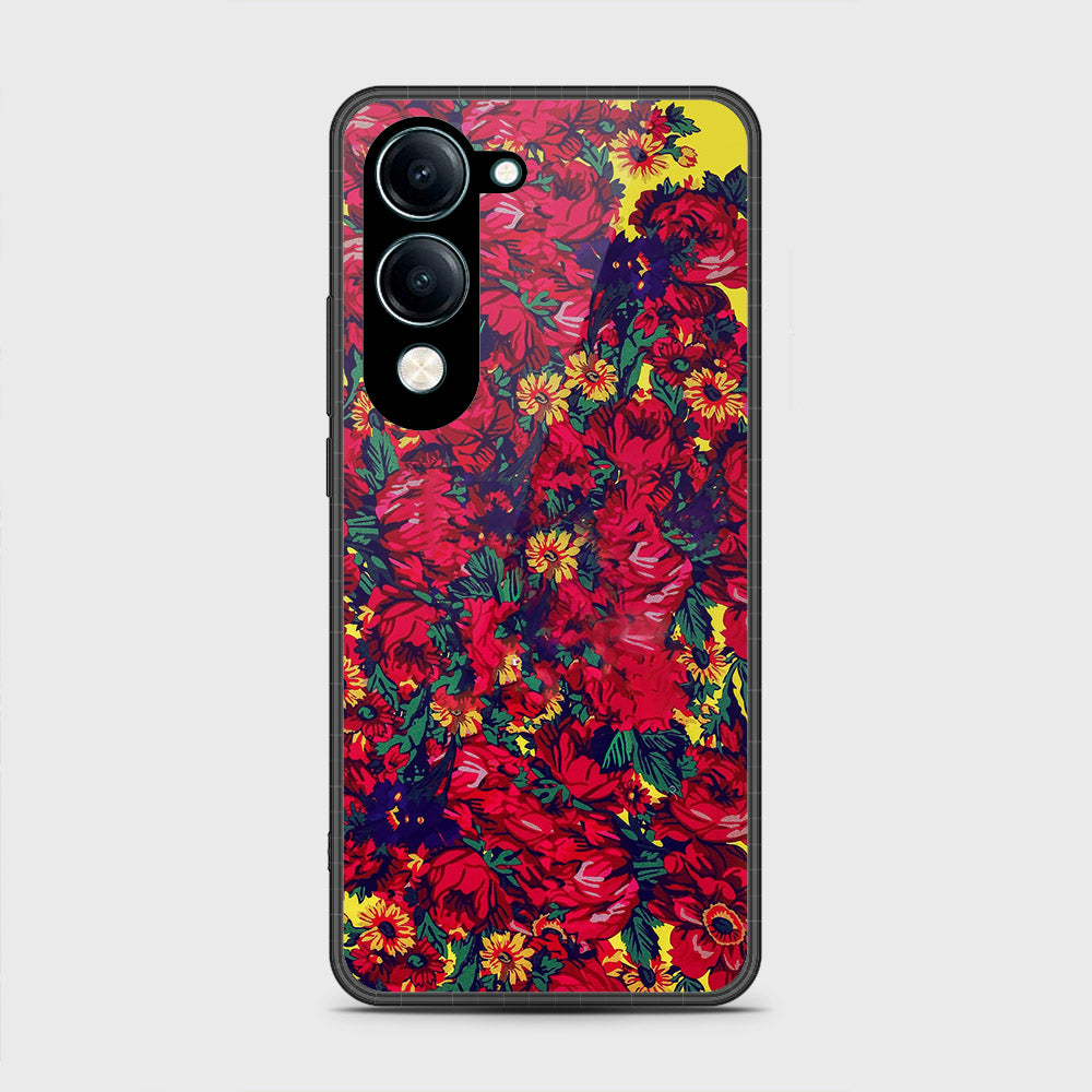 Vivo Y29s - Floral Series - HQ Premium Shine Durable Shatterproof Case