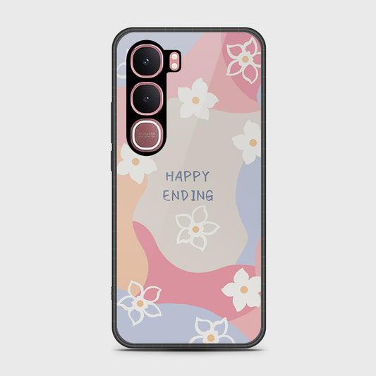 Vivo Y31 5G - Happy Series - HQ Ultra Shine Premium Infinity Glass Soft Silicon Borders Case