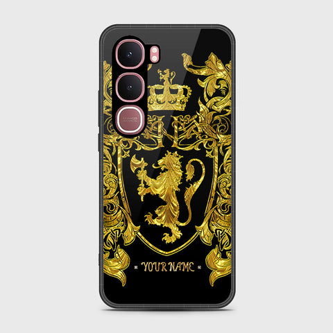 Vivo Y31 5G - Gold Series - HQ Ultra Shine Premium Infinity Glass Soft Silicon Borders Case