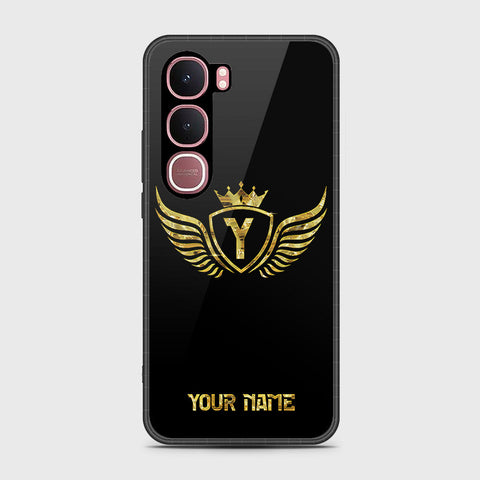 Vivo Y21d - Gold Series - HQ Ultra Shine Premium Infinity Glass Soft Silicon Borders Case