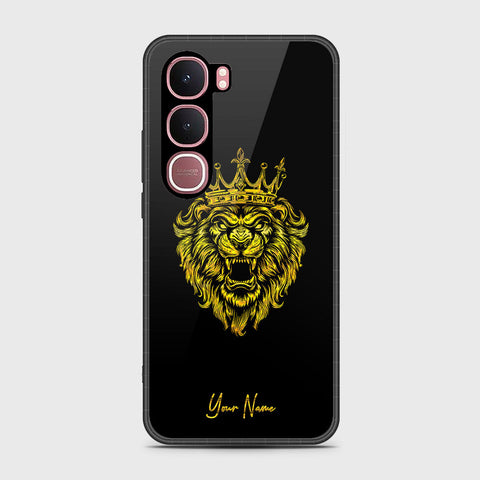 Vivo Y21d - Gold Series - HQ Ultra Shine Premium Infinity Glass Soft Silicon Borders Case