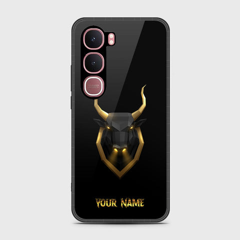 Vivo Y21d - Gold Series - HQ Ultra Shine Premium Infinity Glass Soft Silicon Borders Case