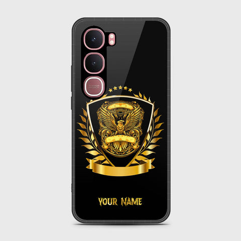 Vivo Y21d - Gold Series - HQ Ultra Shine Premium Infinity Glass Soft Silicon Borders Case