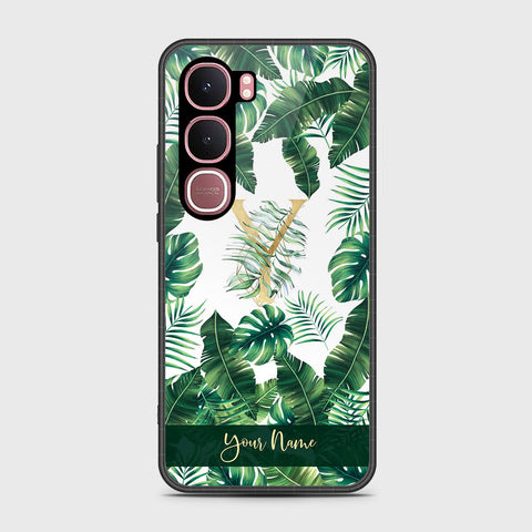 Vivo Y31 5G - Personalized Alphabet Series - HQ Ultra Shine Premium Infinity Glass Soft Silicon Borders Case