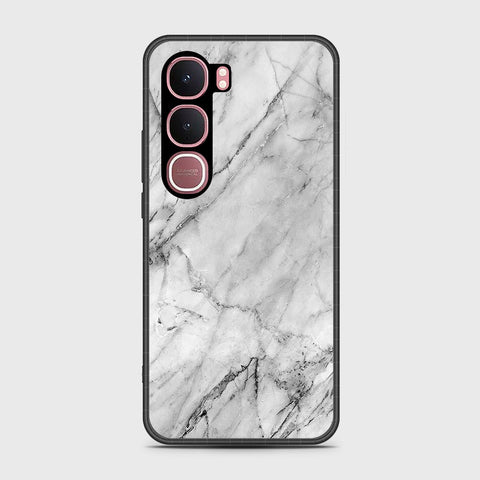 Vivo Y31 5G - White Marble Series - HQ Ultra Shine Premium Infinity Glass Soft Silicon Borders Case