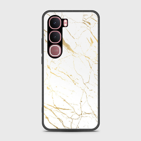 Vivo Y31 5G - White Marble Series 2 - HQ Ultra Shine Premium Infinity Glass Soft Silicon Borders Case