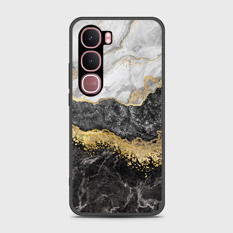 Vivo Y31 5G - Colorful Marble Series - HQ Ultra Shine Premium Infinity Glass Soft Silicon Borders Case