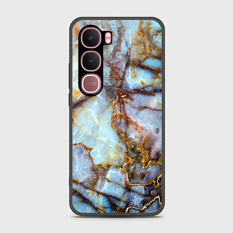 Vivo Y31 5G - Colorful Marble Series - HQ Ultra Shine Premium Infinity Glass Soft Silicon Borders Case