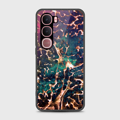 Vivo Y31 5G - Colorful Marble Series - HQ Ultra Shine Premium Infinity Glass Soft Silicon Borders Case