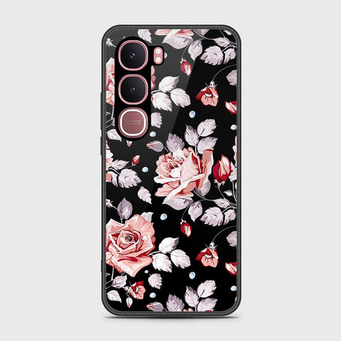 Vivo Y31 5G - Floral Series - HQ Ultra Shine Premium Infinity Glass Soft Silicon Borders Case