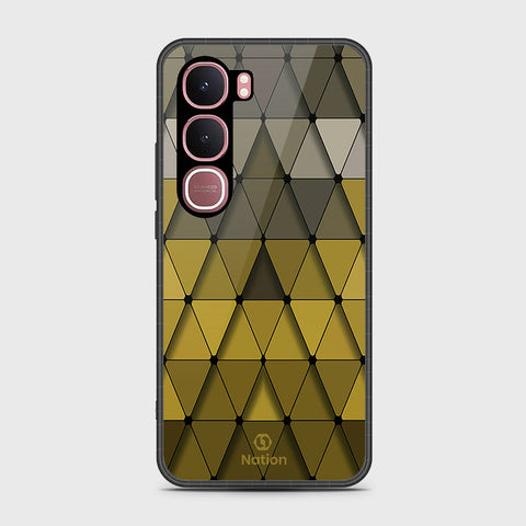 Vivo Y31 5G - Onation Pyramid Series - HQ Ultra Shine Premium Infinity Glass Soft Silicon Borders Case