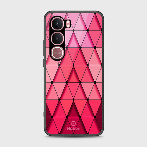 Vivo Y31 5G - Onation Pyramid Series - HQ Ultra Shine Premium Infinity Glass Soft Silicon Borders Case